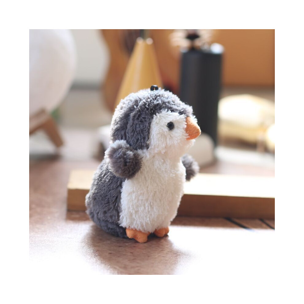 Plush Penguin Stuffed Animal Keychain Backpack Decor Pp Cotton Gift For Teens