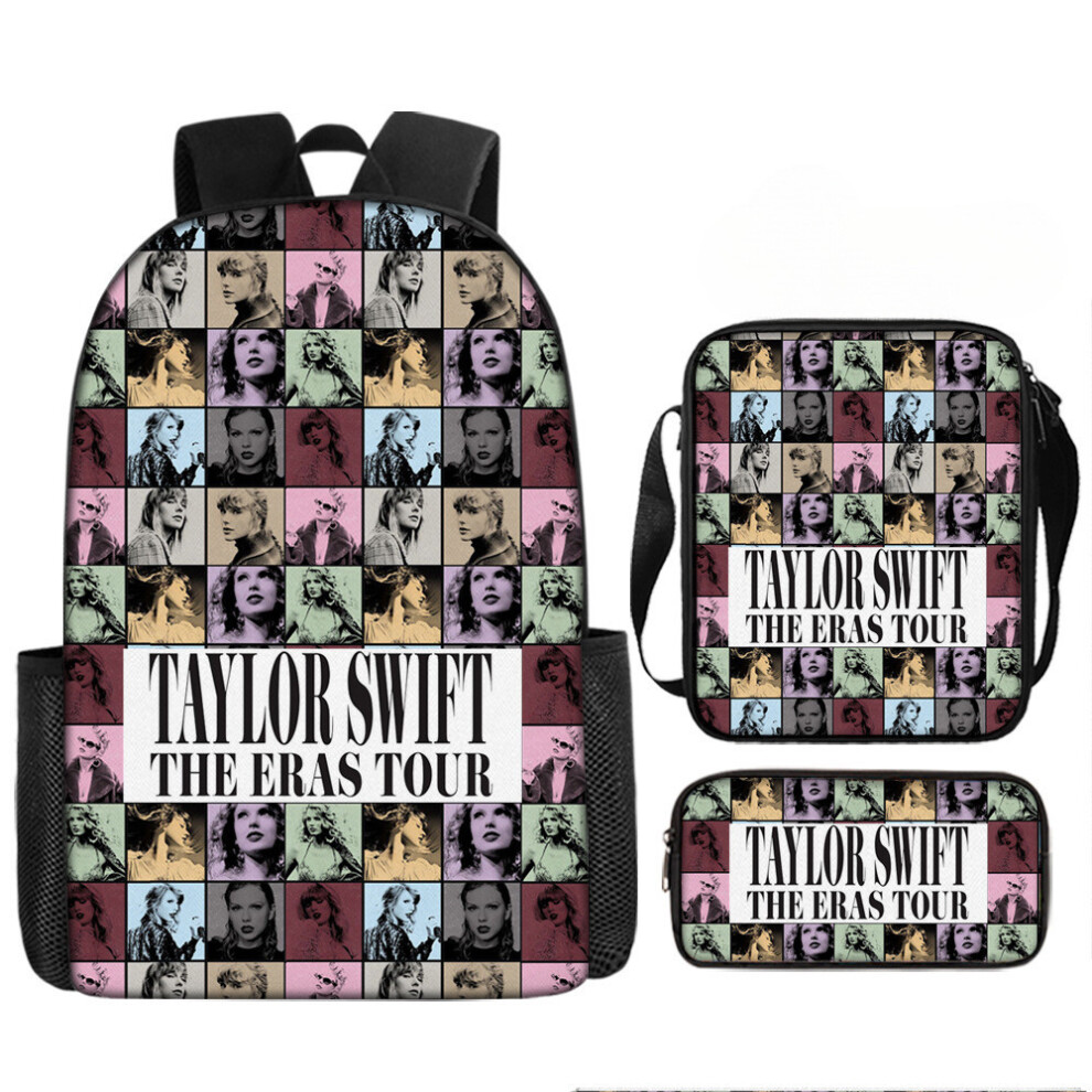 (StyleW) Alison Taylor Swift Printed Backpack Student Schoolbag Shoulder Bag Bag Pencil