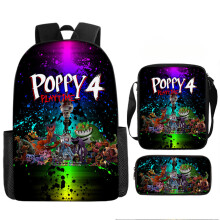 (09) Playtime Chapter Poppy 4 Printed Backpack Schoolbag Shoulder Bag Pencil Bag