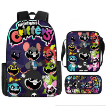 (26) Playtime Chapter Poppy 4 Printed Backpack Schoolbag Shoulder Bag Pencil Bag