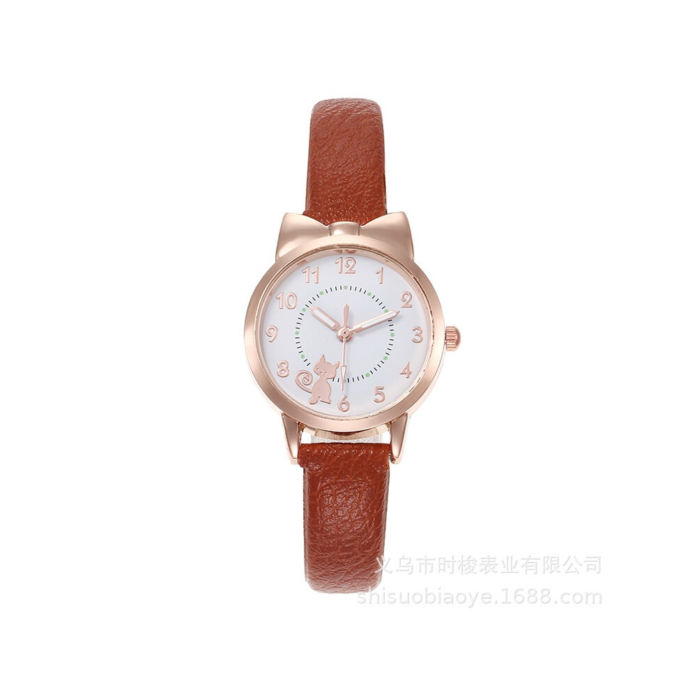 (StyleA) Fashionable Watch Kids With Cute Butterfly Bow 28mm Dial Z618 Movement Quartz-image-OPC-PH5J9VR-NEW