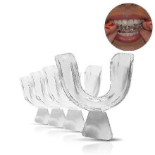 4 X Mouth Trays for Teeth Whitening / Gel Bleach, Thermoforming Gum Shield