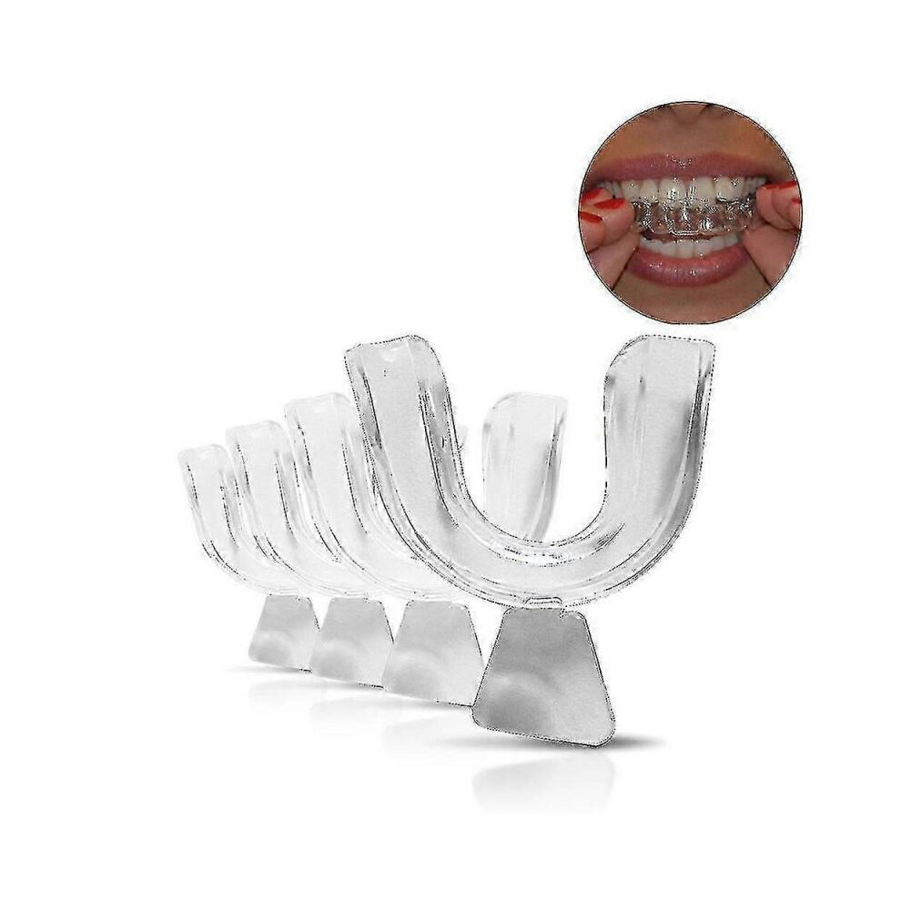 4 X Mouth Trays for Teeth Whitening / Gel Bleach, Thermoforming Gum Shield
