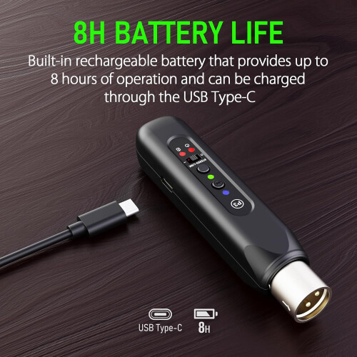 P3 Wireless XLR Bluetooth Receiver 1