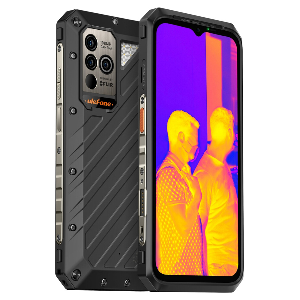 (Phone, Official Standard) Ulefone Power Armor 19T Rugged Phone Thermal Imaging Camera 12GB 256GB 9600mAh