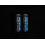 2x Ampsplus 18650 3500mAh 3.7V Batteries Button Top 2