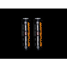 2x Ampsplus 2HG 18650 3000mAh 20A 3.7V Batteries Button Top