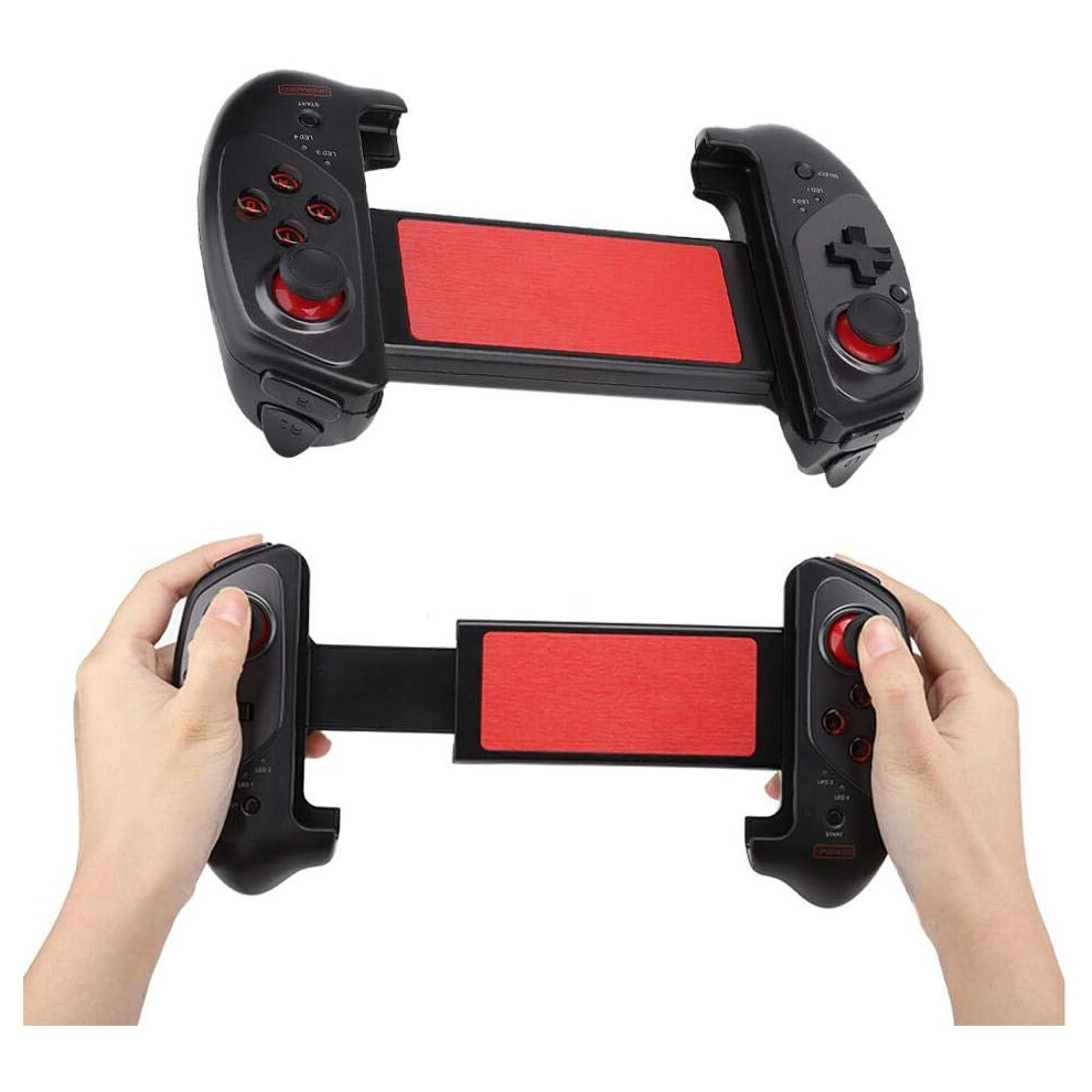 Mobile Game Controller, Wireless Bluetooth Game Controller,Mobile Phone Tablet Smart Tv Telescopic Gamepad Game Controller With Triggers 749691206765