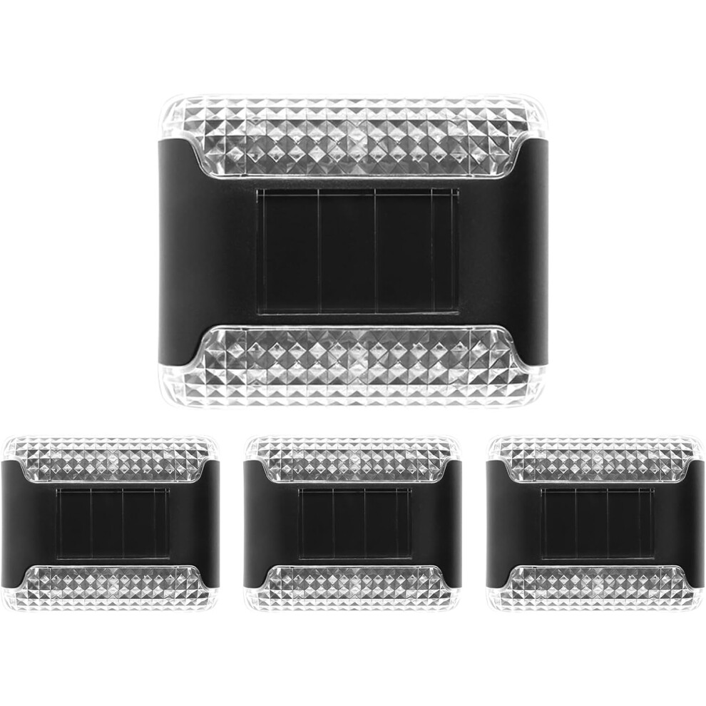 (Warm Light) Wall Solar Lights Outdoor,Solar Powered Wall Lights - Bright Lamp Long-Lasting Battery Garden Landscape Decorations for Yard Patio Lawn