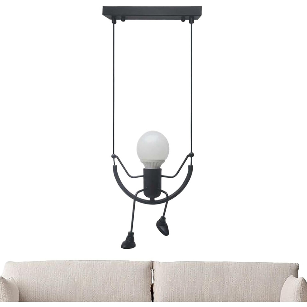 (Black) Nursery Night Light - Adjustable Slings Night Light Lamp LED Night Light,Energy-Saving Table Night Light Indoor Wall Lights for Wall Bedside Table