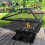 SQUARE FIRE PIT BBQ GRILL HEATER OUTDOOR GARDEN FIREPIT BRAZIER PATIO 1