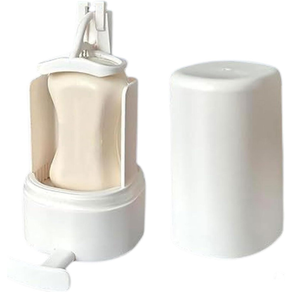 Soap Mill, Waterproof Soap Grinder Box, Powder Soap Flakes Shaving Dispenser, Adjustable, Water- Soap Bar Mill Container Dispenser for Bathroom