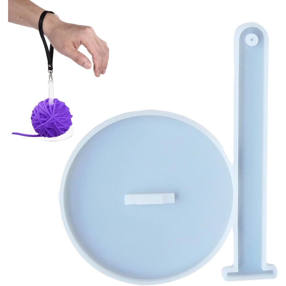 Wrist Yarn Holder Resin Mould, Yarn Holder Resin Mould - Yarn Spinner Mould, Silicone Storage Crochet Supplies Knitting Ball -Mind Organiser Mould