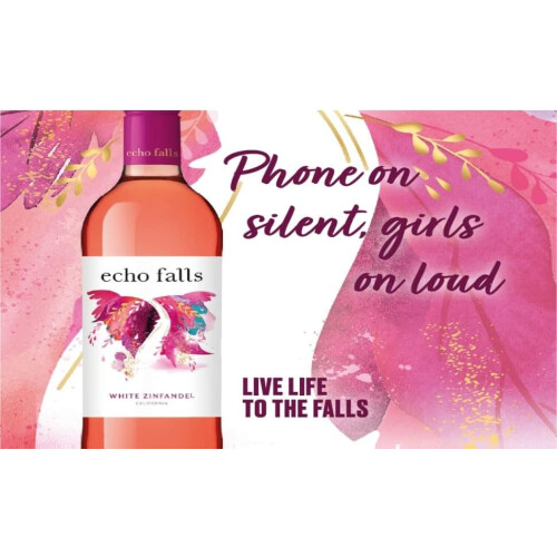 Echo Falls White Zinfandel Wine - 75 CL 1