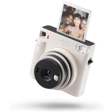 Instax SQUARE SQ1 Instant Camera, Chalk White