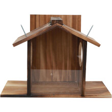 Squirrel Feeding Table, Squirrel Feeding Station Made of Squirrel Feeder Winter Feeding House - Large Feeding Box, Waterproof Table Feeder for