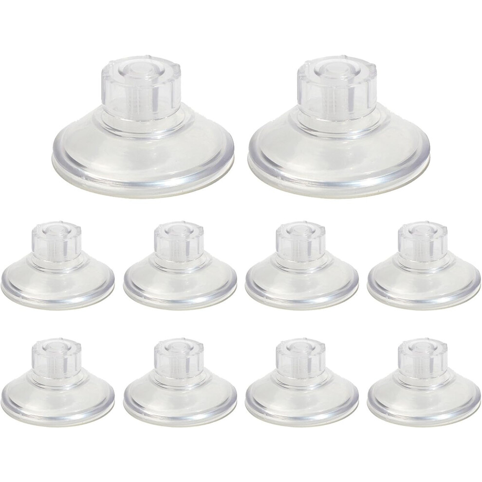Suction Cups, Suction Cups - Caravan Limpets Pack of 10 Suction Cups - Strong Adhesive Transparent Van Side Fixing Kit, Suction Pad for Attaching RV