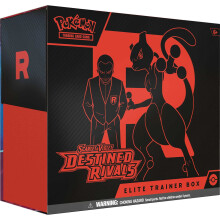 Carta coleccionable - Pokémon - Caja Élite Escarlata y Púrpura - 9 sobres - Carta Full-Art - Accesorios