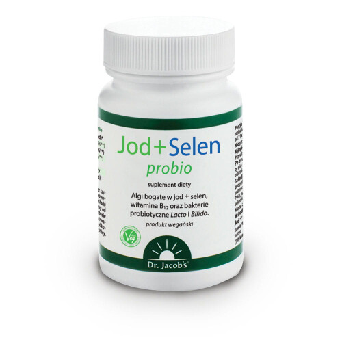 Dr Jacobs Dr. Jacob's iodine selenium jod selen B12 probiotic 90x caps sanprobi