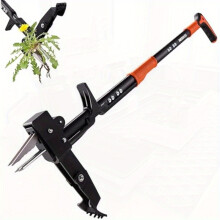 (As Pic) Weed Puller Tool 46 Stand Up Weed Puller Heavy Duty Garden Tool with 4Claw Steel Head and Ergonomic Handle Easily Remove Weeds Without Bending