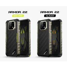 (Black) Ulefone Armor 22 Android 13,8GB+128GB ROM, 6600mAh 33W,NFC,64MP Night Camera