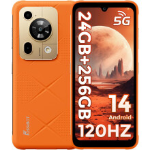 (orange) FOSSiBOT F112 Pro Unbreakable Mobile Phone 12GB 256GB