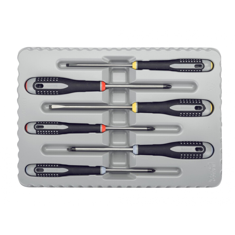 Bahco Be-9884 Ergo Screwdriver Set, 6 Piece
