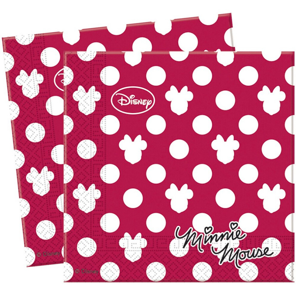 Disney Paper Minnie Mouse Napkins (Pack of 20)