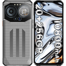 (Grey) IIIF150 B3 Rugged Smartphone Unlocked, 8GB RAM 256GB ROM, 10800mAh(30W) Battery