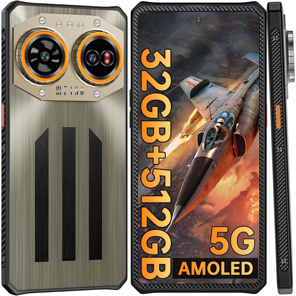 (Grey) Iiif150 Air 2 Ultra 5G Unbreakable Portable Phone 16Gb 512Gb/2Tb Grey 6942961581614