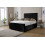 Snugg Furniture (King Size 5Ft, Black) Lisbon Chenille Fabric Upholstered Bed 1