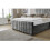Snugg Furniture (King Size 5Ft, Silver) Lisbon Chenille Fabric Upholstered Bed 4