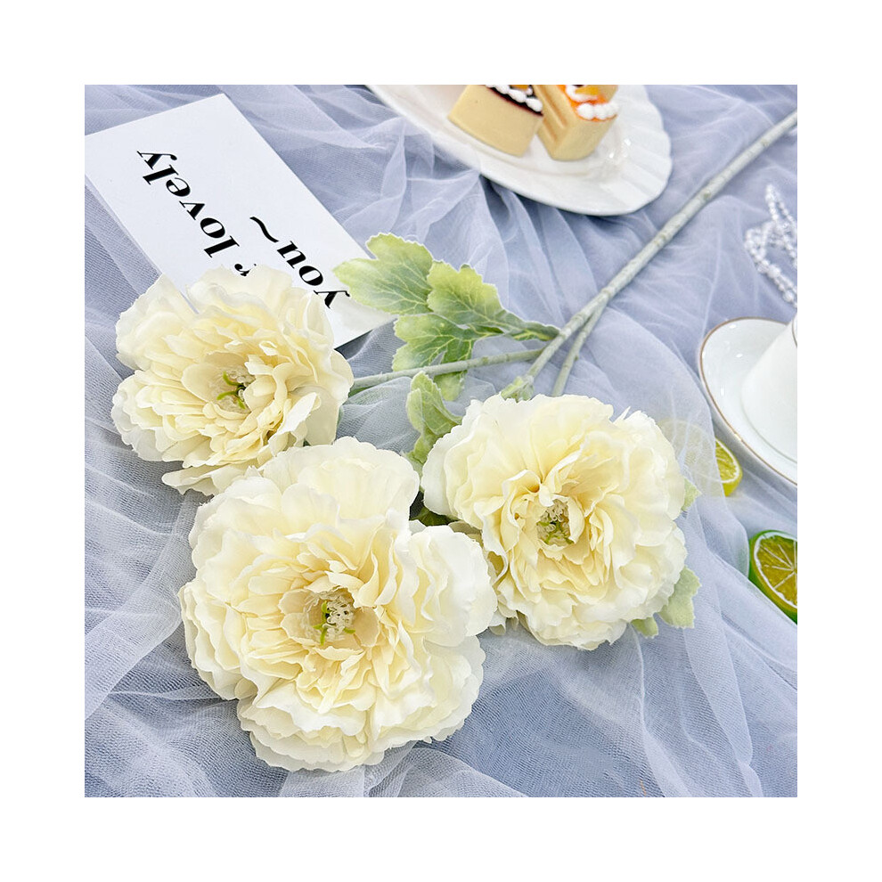 (Champagne) Artificial Flower Peony Wedding Hotel Restaurant Props Photography Decoration-image-OPC-PH5KB5J-NEW