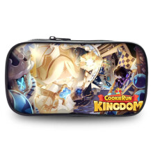 (Style N) Cookierun Kingdom Stationery Bag Student Printed Pencil Zipper Bag Design