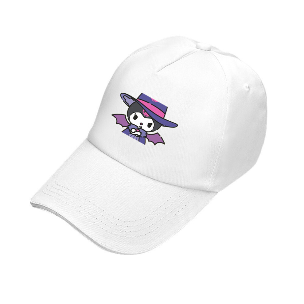 (StyleC) Hello Kuromi Kitty Baseball Cap Wide Brim Lightweight Hat For Teens Fans Anime-image-OPC-PH5KRCZ-NEW