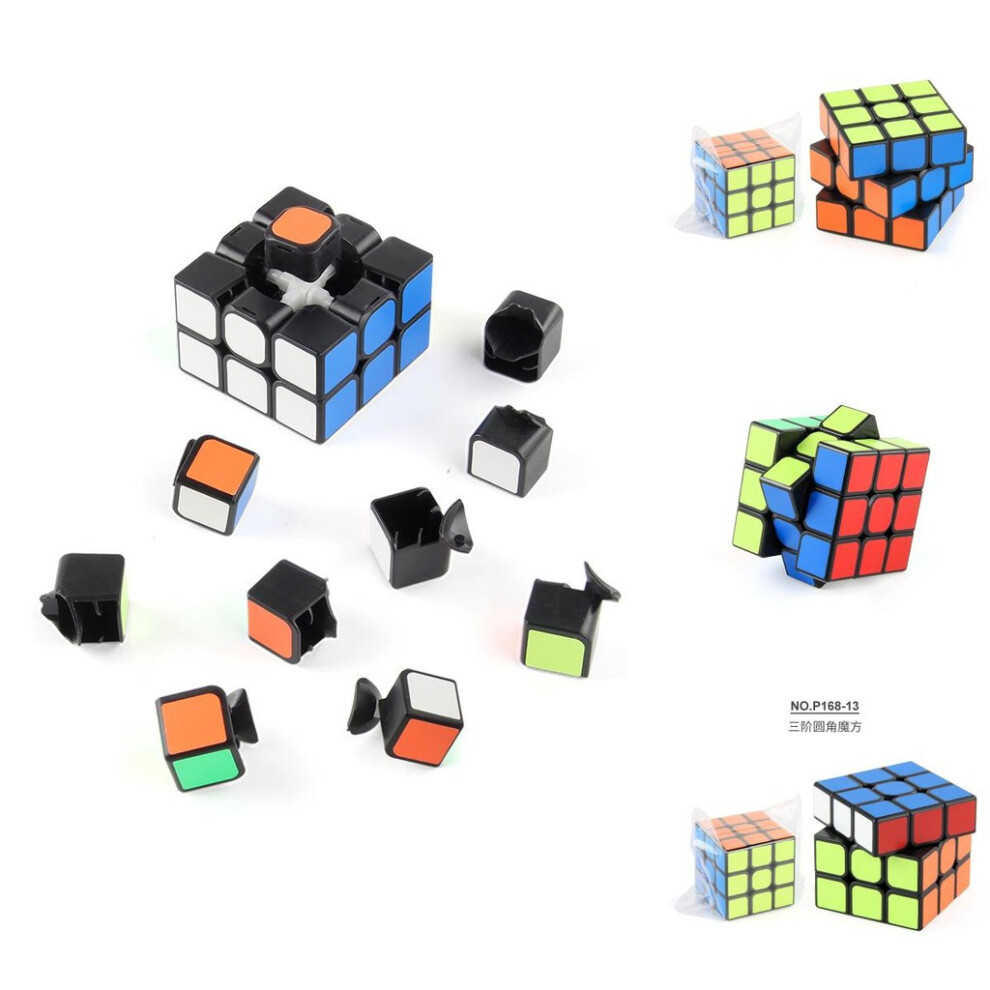 P16813 Three Layer Black Corner Magic Cube Educational Toy For Kids Ages Up 6 And-image-OPC-PH5MFJW-NEW