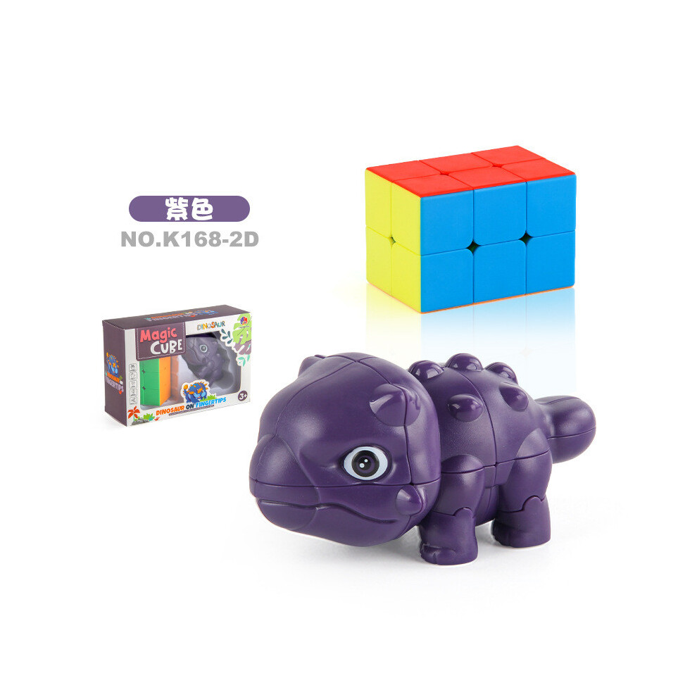 (StyleBB) Two Layer And Three Layer Educational Dinosaur Cube Set For Children Featuring High Quality Abs Material And Smooth Rotational M-image-OPC-PH5MGYF-NEW