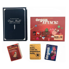 Yeti Awkward The Organ Attack Board Card Party Family Tabletop Friendly Game