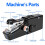 Mini Cordless Sewing Machine Handheld Hand Held Stitch Home Clothes 2