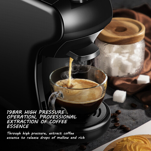 3 in 1 Capsule Coffee Machine -15 Bar 0.6L 1