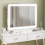 Homcom HOMCOM Vanity Mirror with Lights, 10X Magnifying, USB Charging Port, White 9