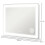 Homcom HOMCOM Vanity Mirror with Lights, 10X Magnifying, USB Charging Port, White 3
