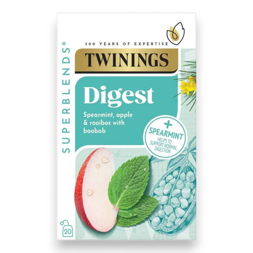 Twinings Twinings Superblends Digest Tea Individually Wrapped Envelopes - 20 Tea Bags