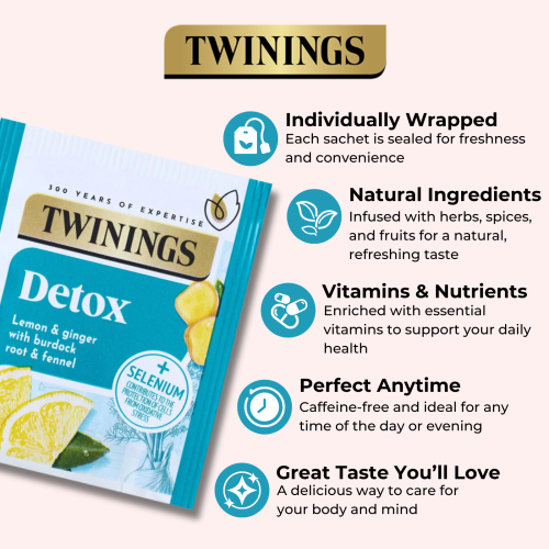 Twinings Twinings Superblends Digest Tea Individually Wrapped Envelopes - 20 Tea Bags 2