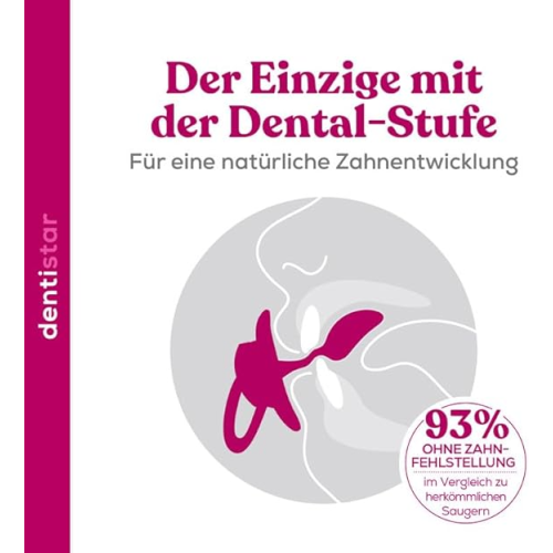 dentistar Silicone Soother Set of 3 - Size 3 from 1