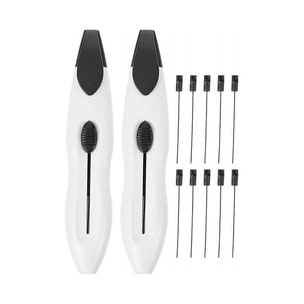 12pcs Diabetic Monofilament Tester Pen Foot Probe Nerve Skin Contact Needle Diagnostic Tool 10g
