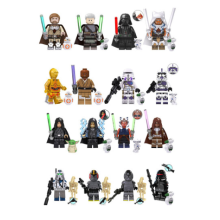 16pcs set Star Wars Minifigure Model Building Block Figure Toy Kid Toy