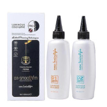 120g+120g Permanent Wave Curl Curly Perm Cream Liquid Cold Wave Hair Perm Lotion Solution for Resistant To Natural Hair