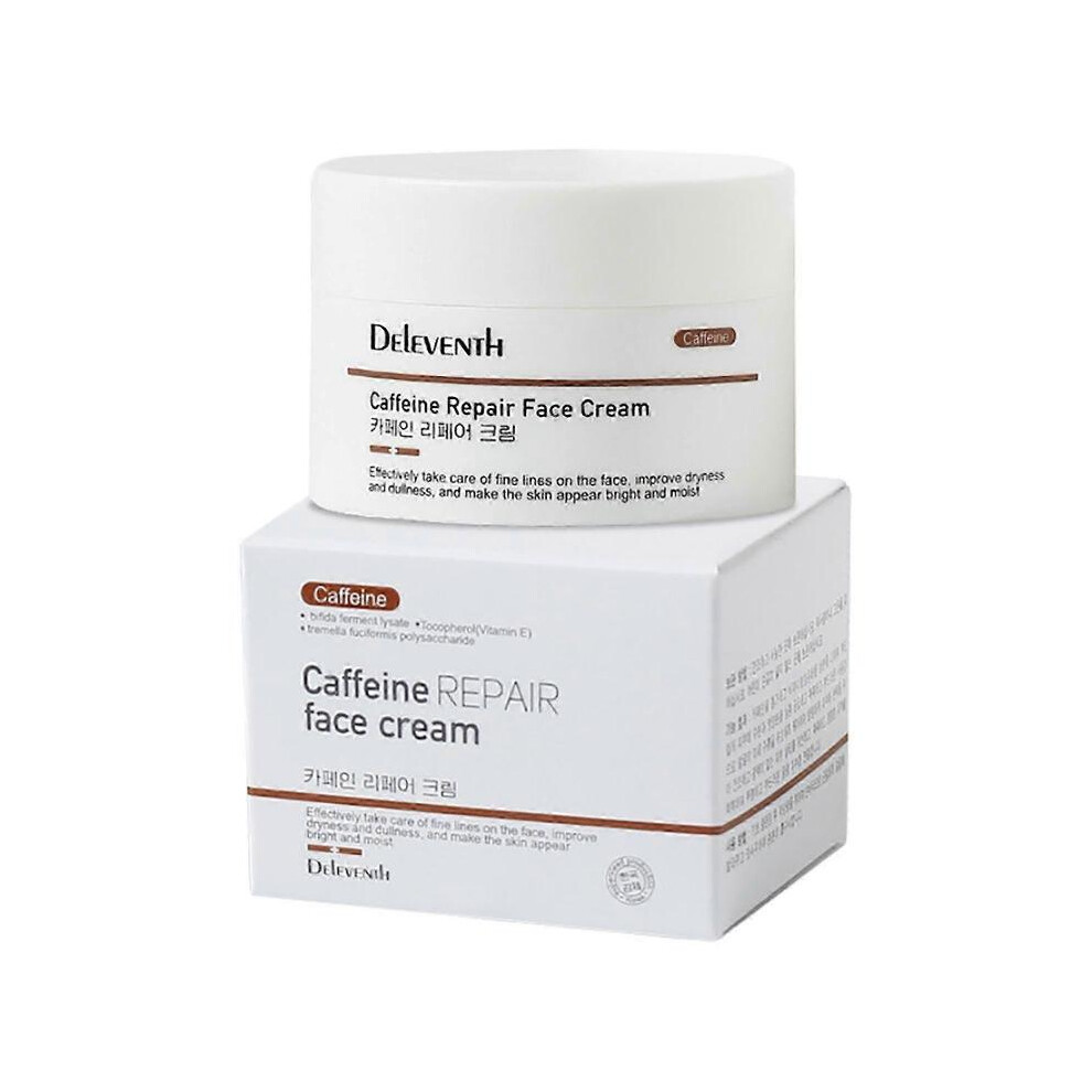 Caffeine Face Moisturizer - Antioxidant, Anti-Wrinkle Moisturizing Lotion - Hydrates, Firms, Skin 30g
