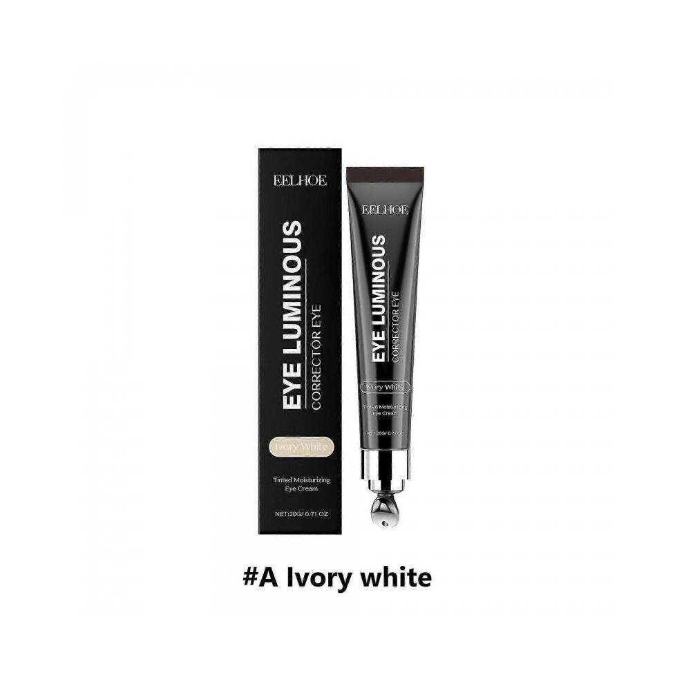 (ivory white) Eye Luminous Eye Corrector SPF 41, Under Eye Concealer Under Eye Color Corrector for Dark Circles,Long-Lasting Multi-Use Concealer Cover